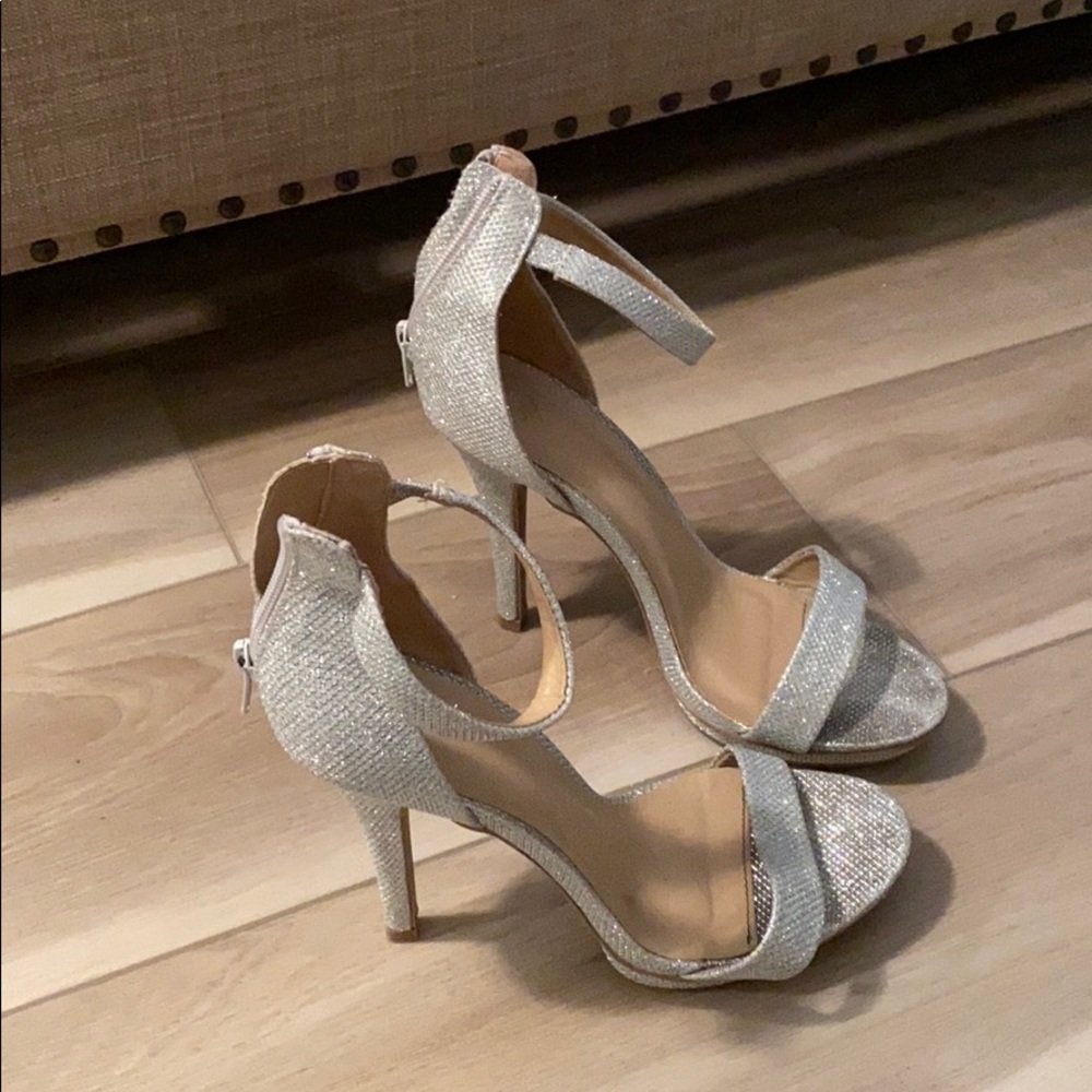 sparkly heels